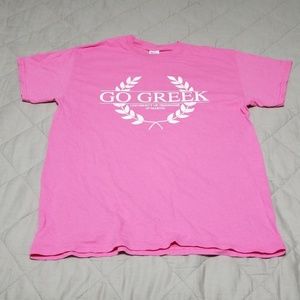 Go Greek recruitment shirt